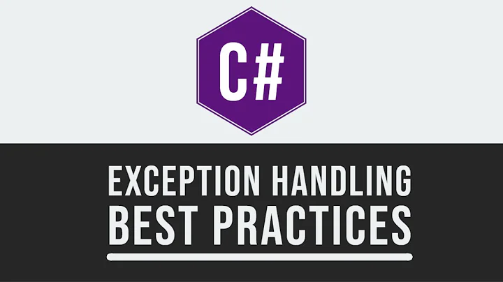 C# Exception Handling Best Practices You Need to Know