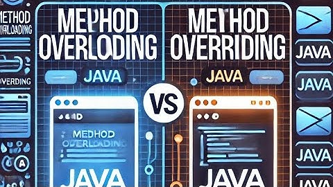Method Overloading vs Overriding – Essential Concepts Every Developer Must Know!"