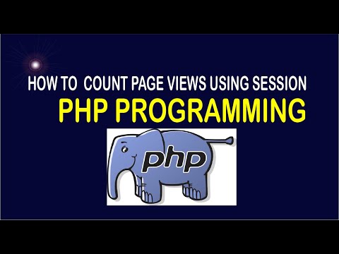count php  New Update  How To Count Page Views Using SESSION - PHP
