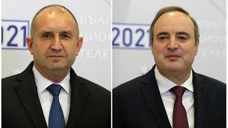 Rumen Radev Et Anastas Gerdjikov Saffrontent Lors Du Second Tour De La Présidentielle Bulgare