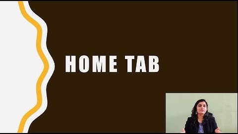 Microsoft Word Tutorials - Home Tab