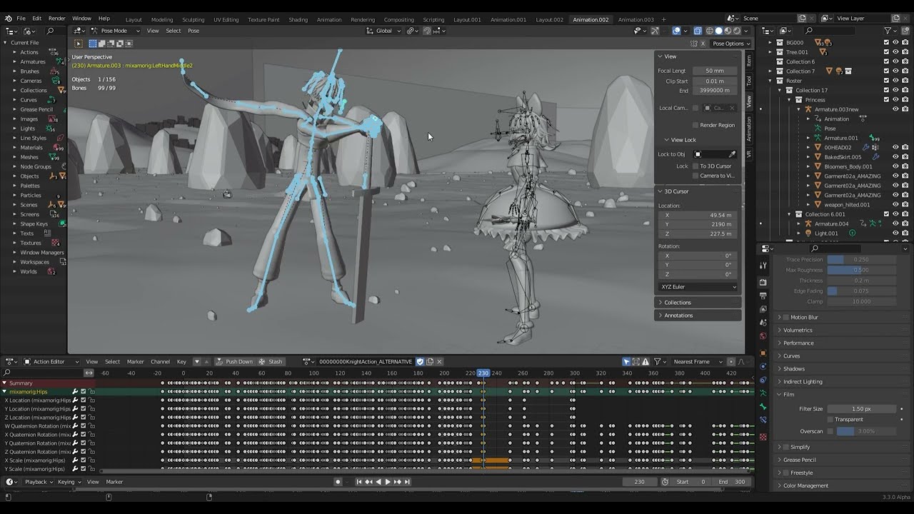 Lag during pose mode Blender YouTube