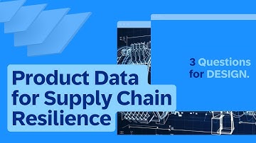 Product Data for Supply Chain Resilience