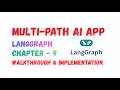 LangGraph Multi-Path AI App | Build Stateful RAG + Calculator + Smart Routing #langgraph #langchain