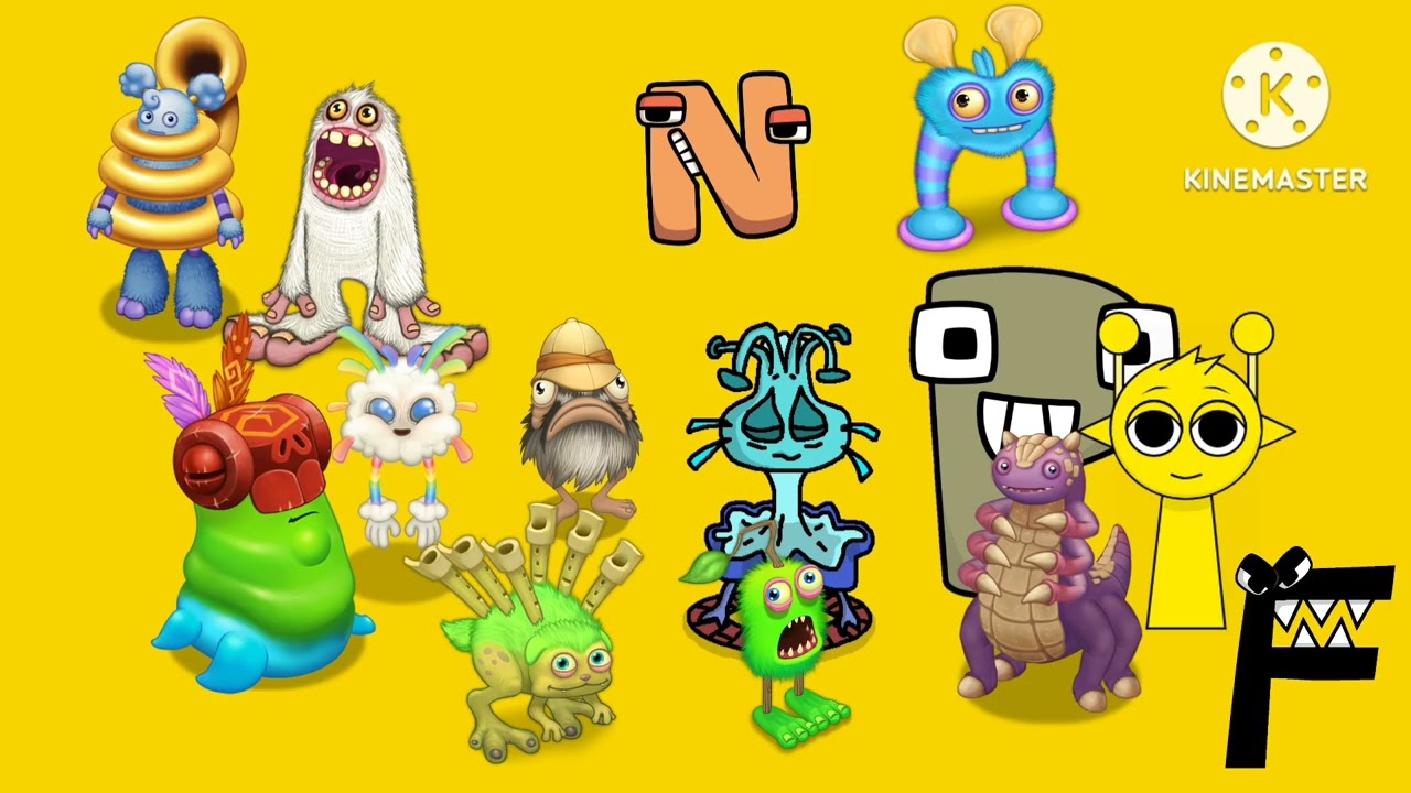 my singing. Monster. Alphabet. lore sprunki app