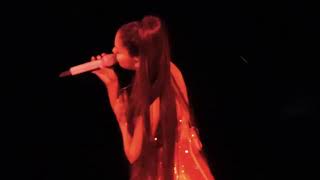 Ariana Grande's tearful Sweetener World Tour goodbye speech
