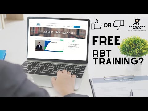 Can you really get the 40-hour RBT training for free?