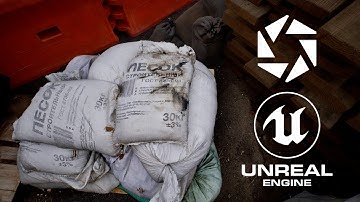 Sandbags | RealityScan + UE5 | Lumen + Nanite #8K