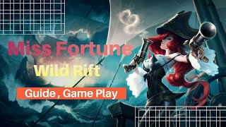 Miss Fortune: Having Fun In Wild Rift (URF Mode)
