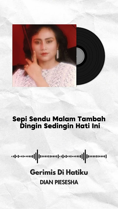 Gerimis Di Hatiku - Dian Piesesha #dianpiesesha #liriklagu #shorts