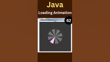 Java Swing: Create a Circular Loading Animation