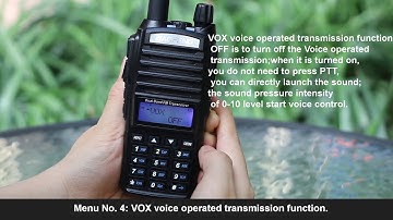 Baofeng UV82 Ham Radio Detailed Operation