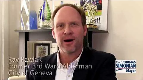 Ray Pawlak Endorses Tom Simonian for Mayor of Gene...