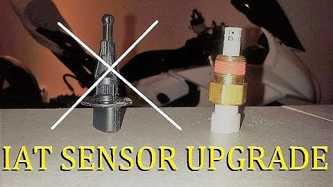 TURBO KAWASAKI NINJA ZX10R BUILD, IAT SENSOR Upgrade, PART 15.