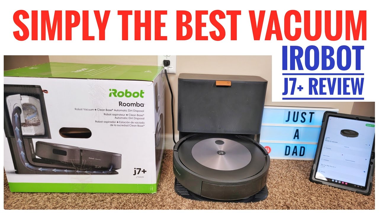 The Best Robot Vacuum 2023 iRobot Roomba j7+ Self Emptying 7550 REVIEW 