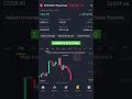 Cross 125x BTCUSDT $163 PNL Binance Crypto Trading