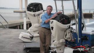 Evinrude E-TEC 115-hp Outboard Engine 2011 Performance Test - By BoatTest.com Resimi