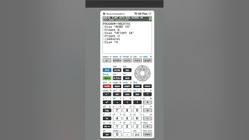 TI-84 Area of a Triangle Program