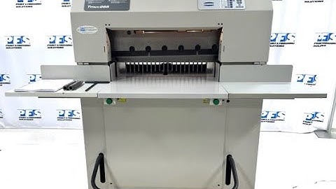 Challenge Titan 265  Hydraulic Paper Cutter