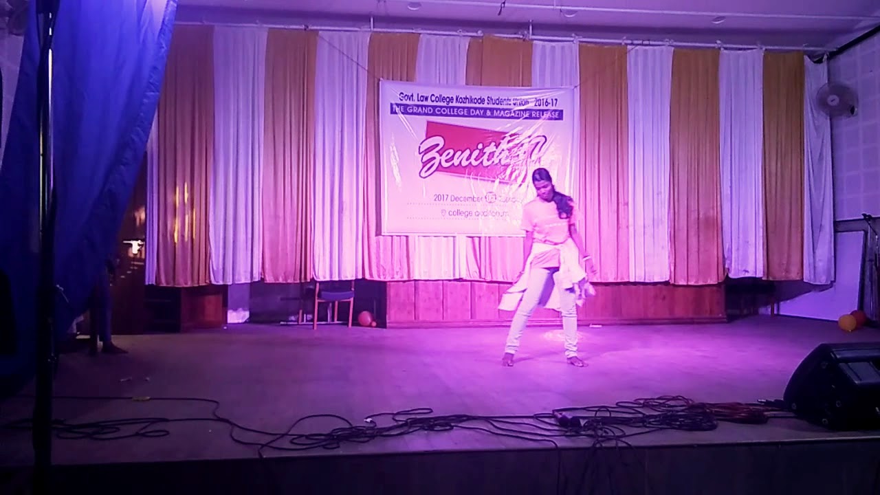 College day dance Government Law College Kozhikode Zenith2k17 YouTube