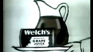 Welch's Grape Juice Animated Commercial (1974)