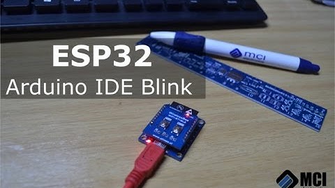 Blink ESP32 con Arduino IDE en español