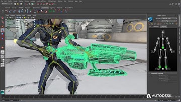Autodesk Maya LT - Features - Animation tools for indie game makers