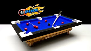 How To Make A Mini Pool Table At Home | FULL SET | DIY ---------------------------------------------------------- ==============...