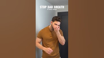 STOP Bad Breath in 4 Easy Steps! #mensgrooming