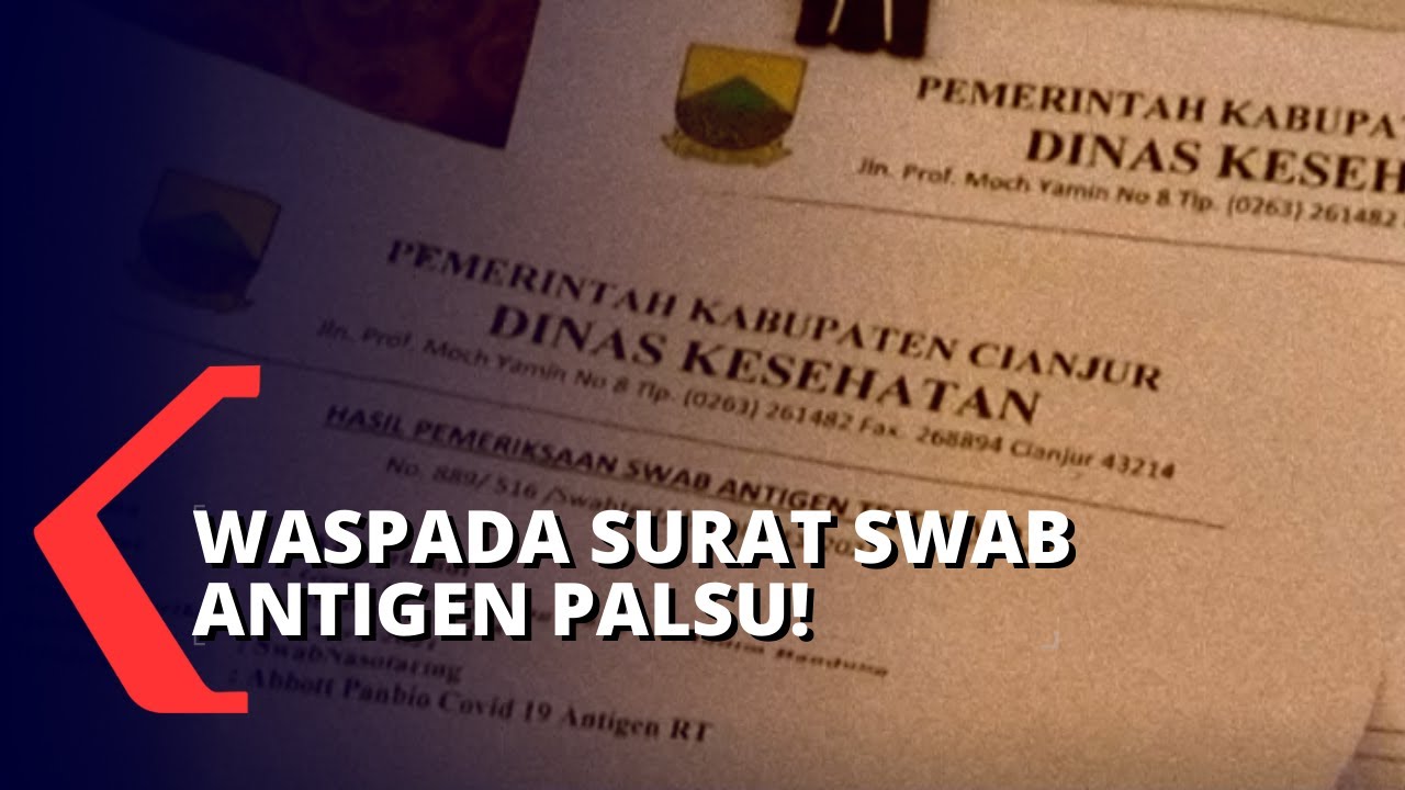 11++ Contoh surat rapid antigen terbaru terbaru