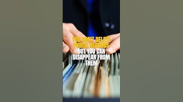 You Can’t Delete Public Records—But You Can Disappear from Them