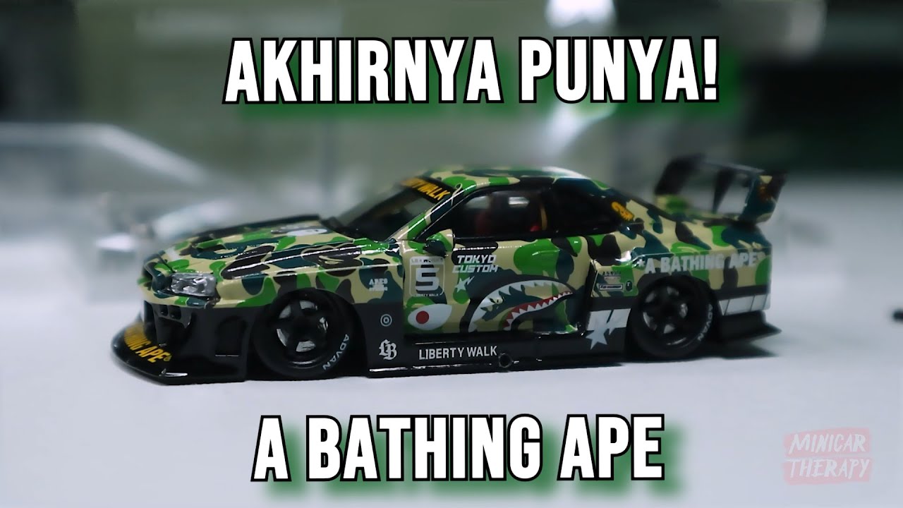 LBWK ER34 スカイラインGTR 1/64 APE×LBWK FINALLY HAVE IT, NISSAN SKYLINE GTR ER34 LIBERTY WALK A