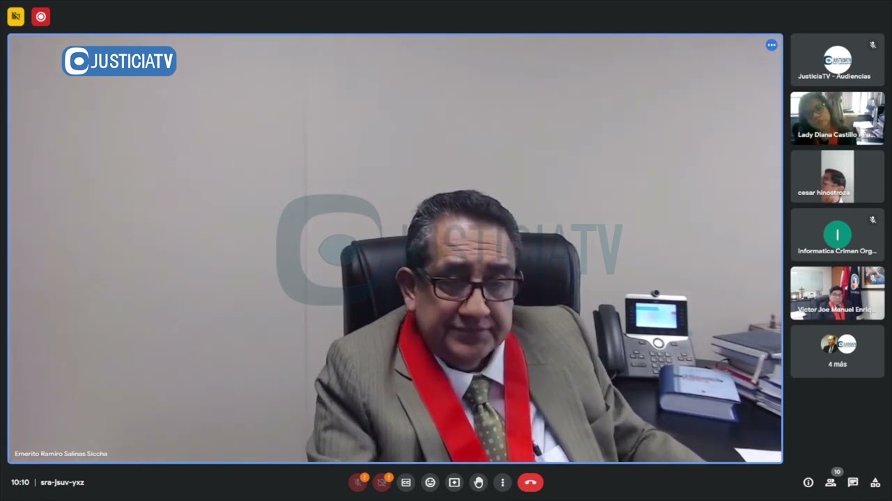 Apelación en el proceso contra César Hinostroza Pariachi y otros