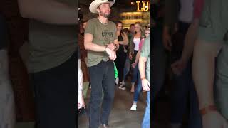 Urban Cowboy line dancing at Lucky Bastard Saloon bar