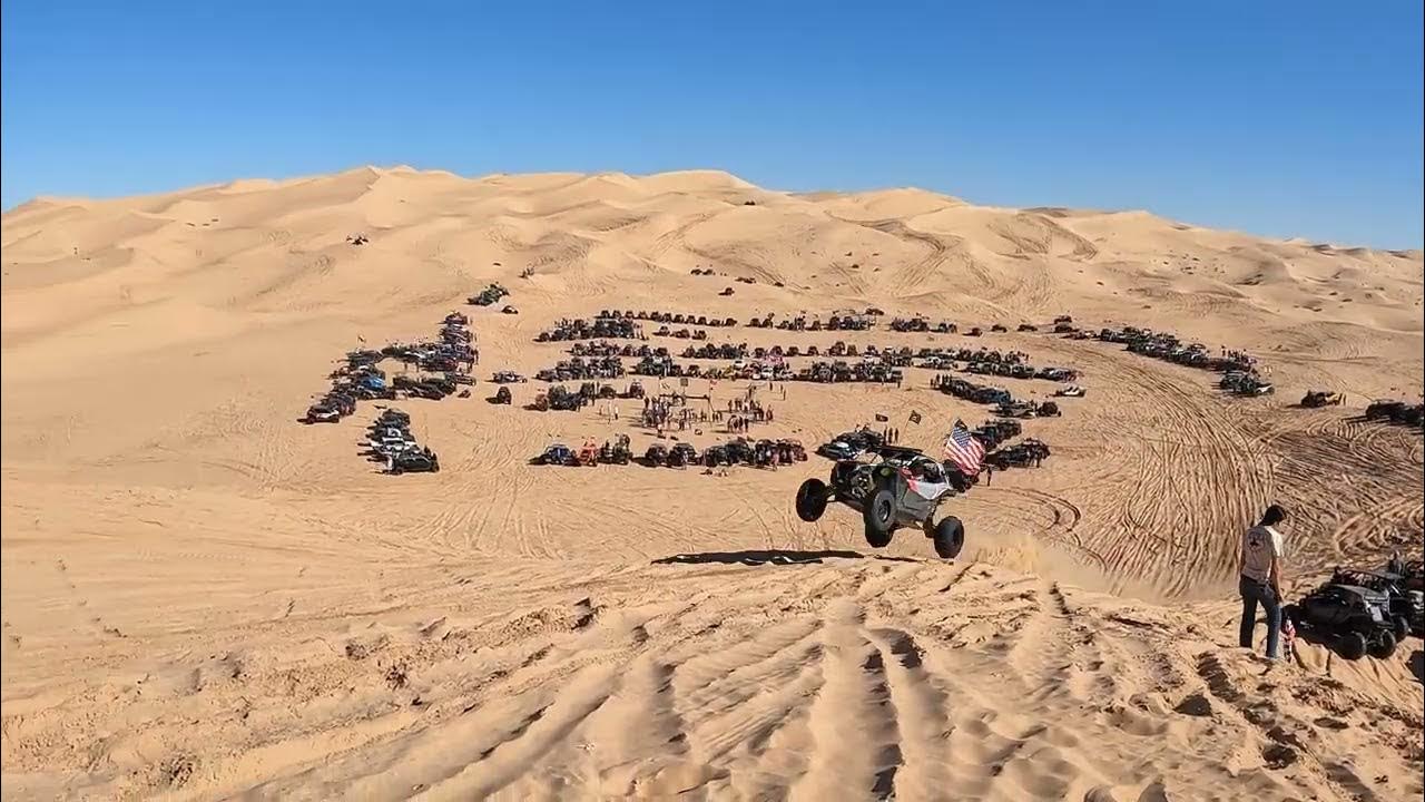 Glamis Swing Set Jumps And Crashes New Years 2024 EP.1 YouTube