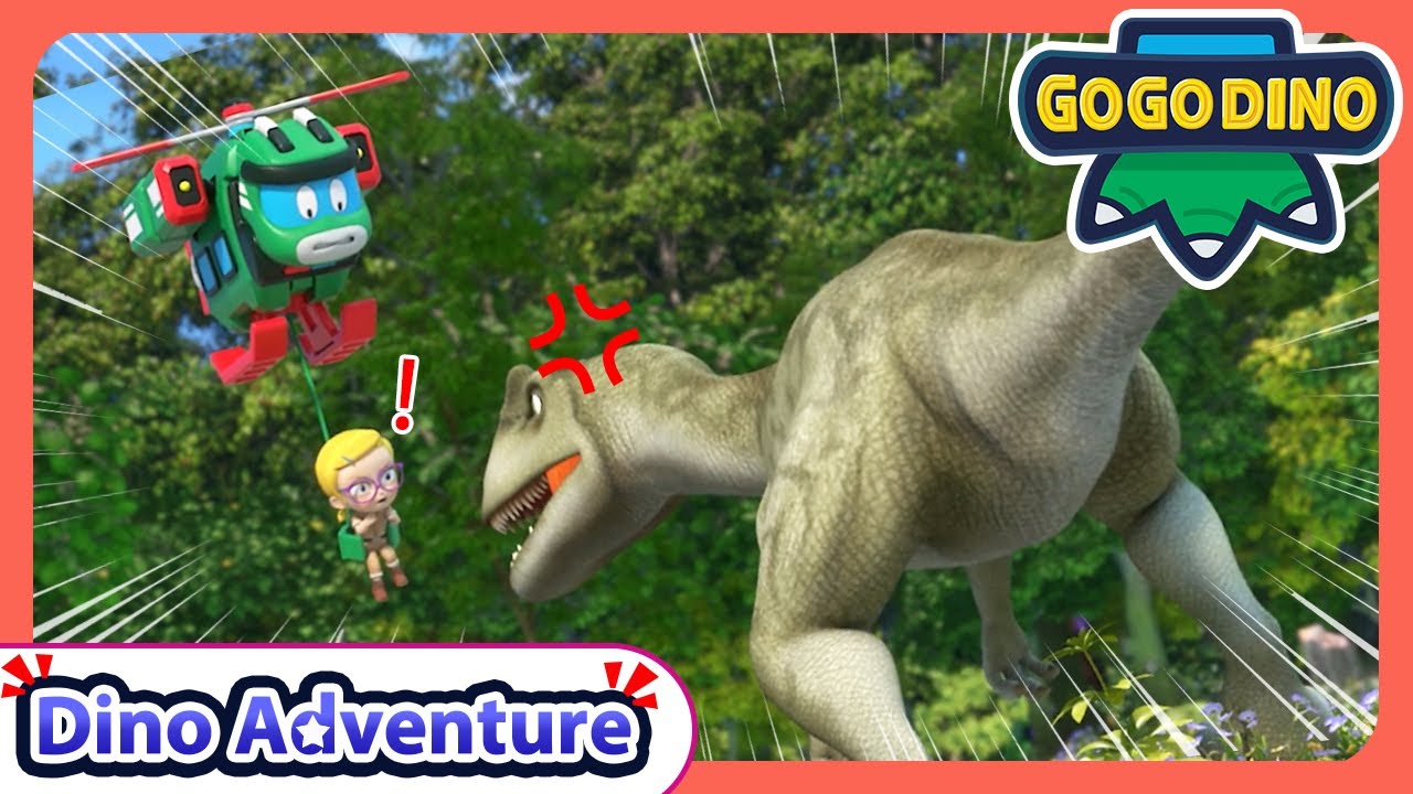 🦖GoGoDino, Best Dino Adventures with Rex & T Rex, Oviraptor, Allosaurus