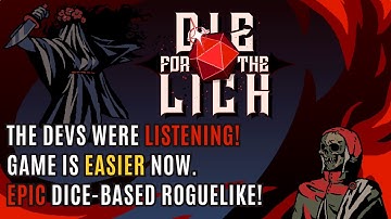 Die For The Lich | Super Awesome Dice-based Roguelike Deckbuilder | Dante Gameplay