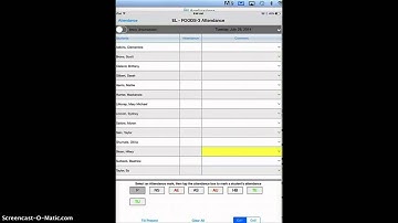 RenWeb attendance on Mac/iPad