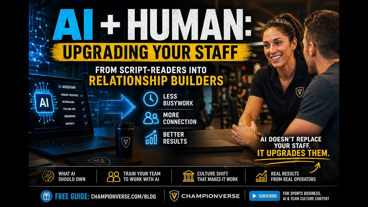 ChampionVerse YouTube AI human staff video