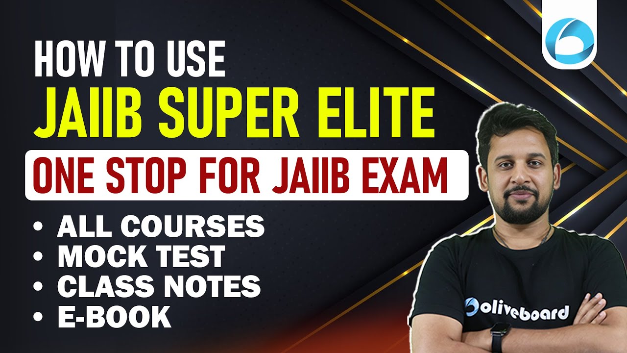 How To Use JAIIB SUPER ELITE One Stop For JAIIB EXAM All Courses