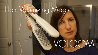 Voloom Hair Volumizing Tool Review and Hair Tutorial - All Things Fadra