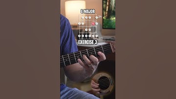 G Major in 3rds: Guitar Scale Practice