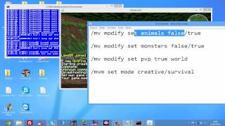 [Tutorial] Criando desativando mobs e animal no Multiverse-Core