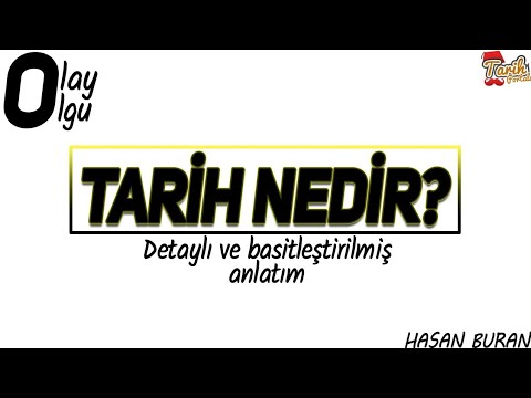 Video: Bilim adamlarına göre tarih nedir?