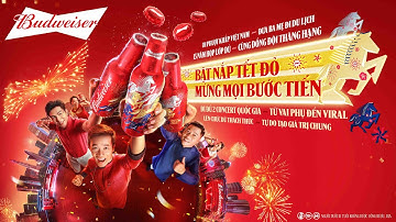 BUDWEISER PHIÊN BẢN ĐẶC BIỆT TẾT 2026, MỪNG MỌI BƯỚC TIẾN [ABV 5%]