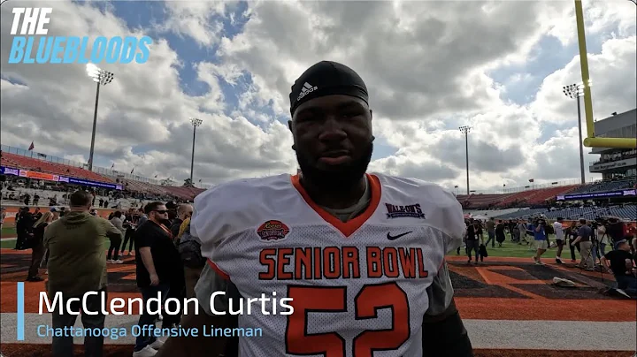 2023 Senior Bowl: McClendon Curtis (Chattanooga OL...