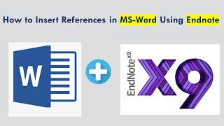 How to Insert References in Word Using Endnote