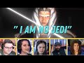 Reactors Reaction to Ahsoka saying "I AM NO JEDI" from Star Wars Rebels 2x22 | Twilight Apprentice
