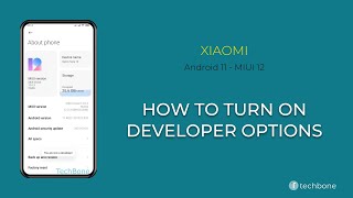 How to Turn On Developer options - Xiaomi [Android 11 - MIUI 12]