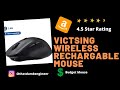 Victsing 2.4Ghz Wireless Rechargeable Mouse(Unboxing and Review)